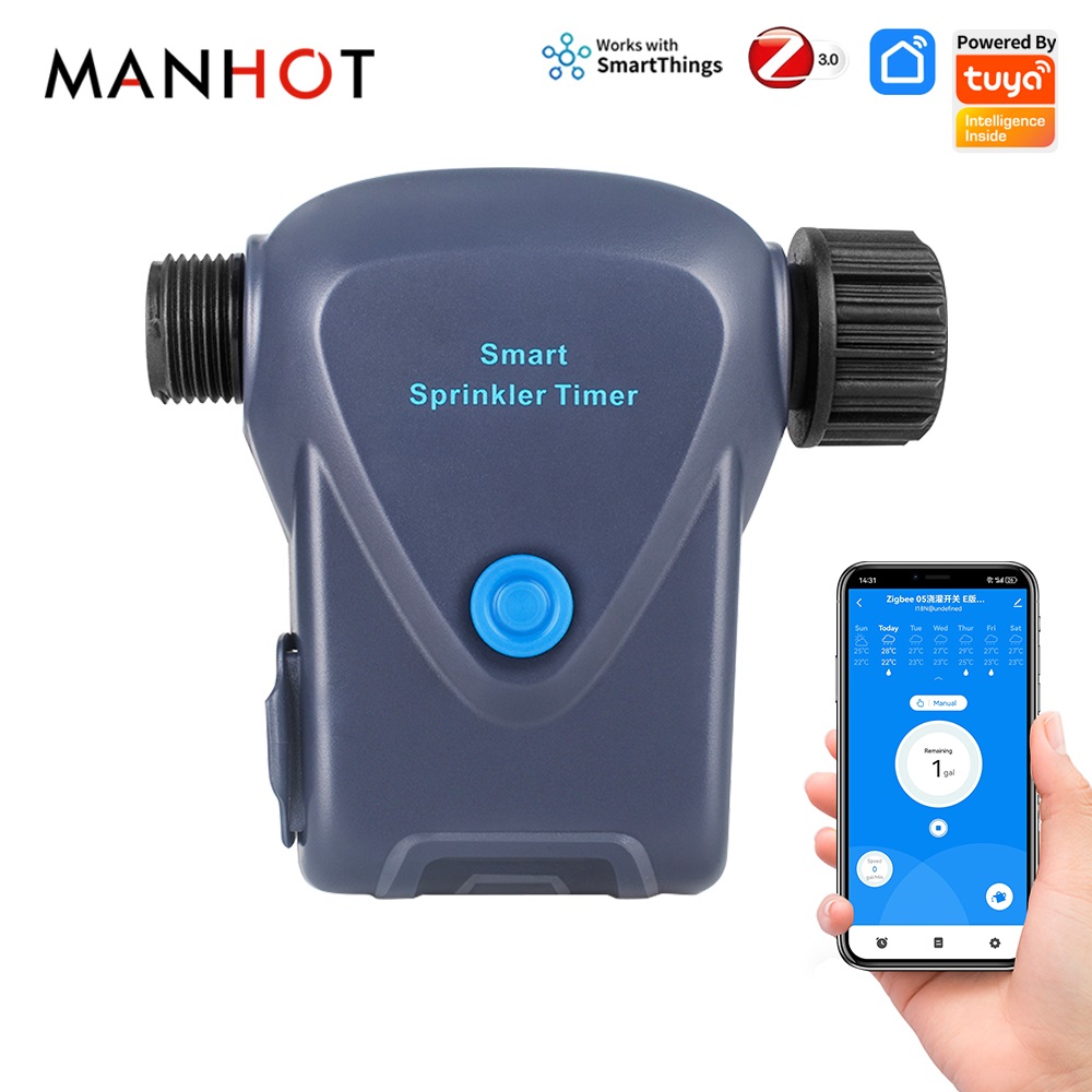Smart Garden Home Assistant - Zigbee3.0 Smart Life Pengatur Waktu Air