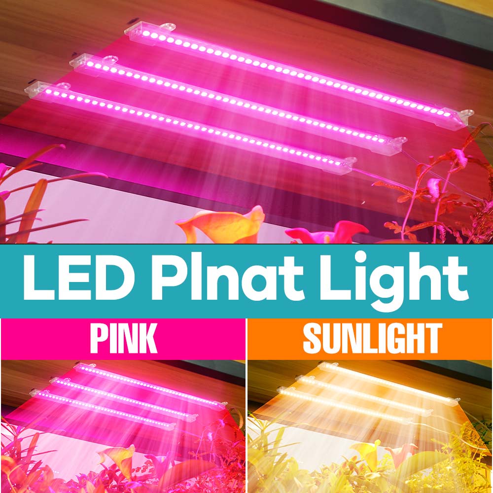 Led Plant Light Strip - Lampu LED Tanaman 220V Spektrum Penuh