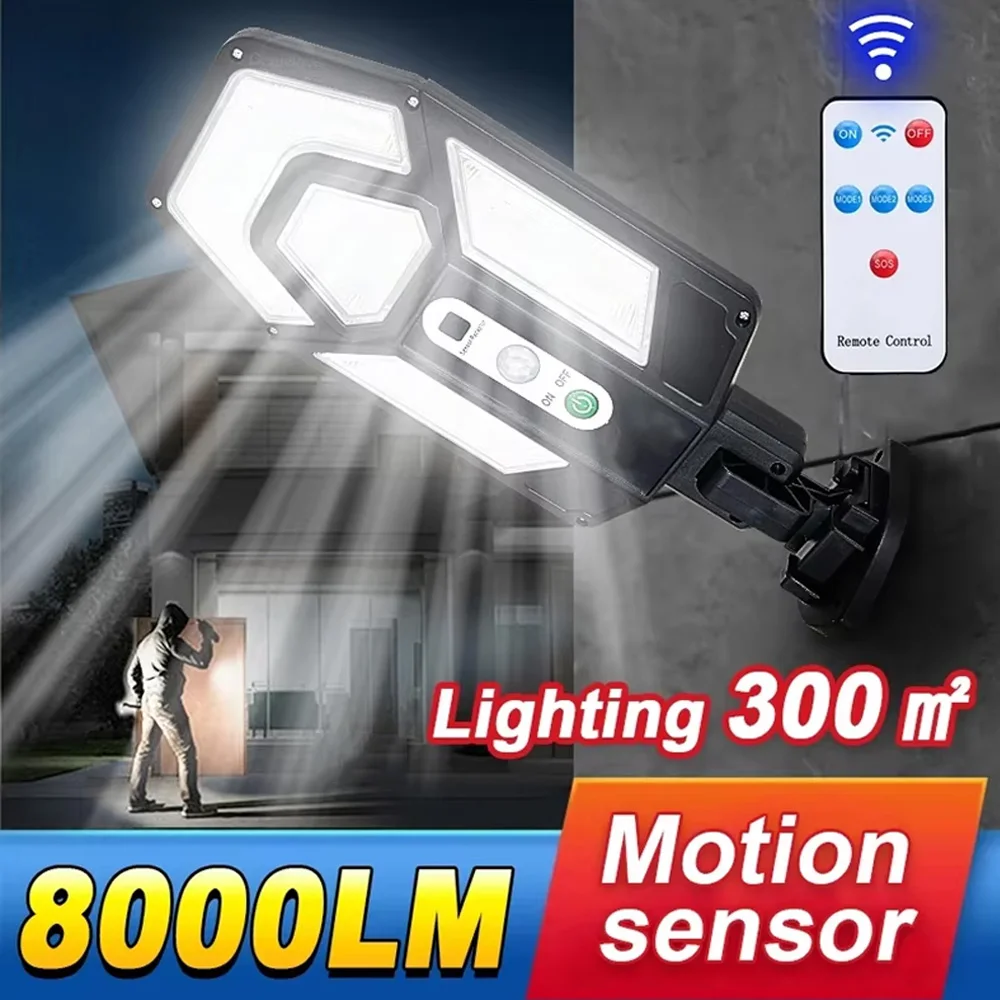 Smart Garden Lanterns - 1/2 Buah 55LED Lampu Dinding Tenaga