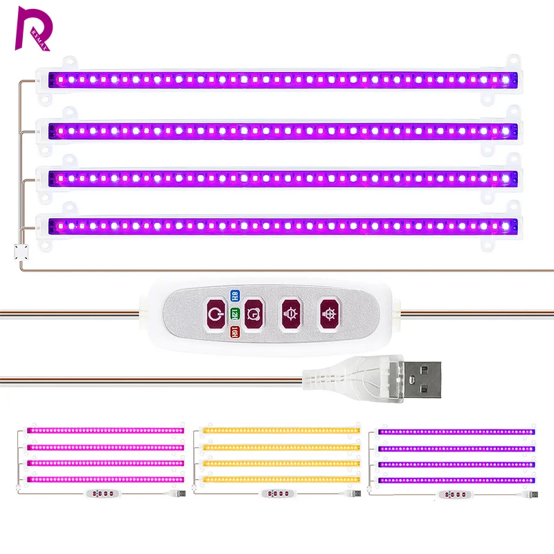 Led Plant Light Strip - Lampu Tumbuh LED 5V USB Lampu