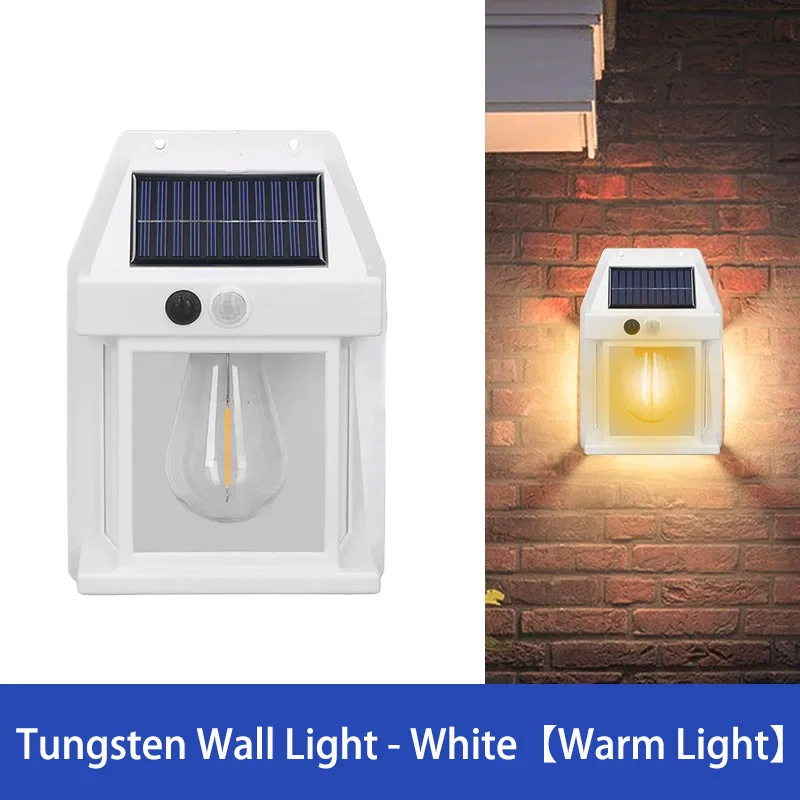 Smart Garden Lanterns - Lampu Malam Tungsten Tenaga Surya Lampu