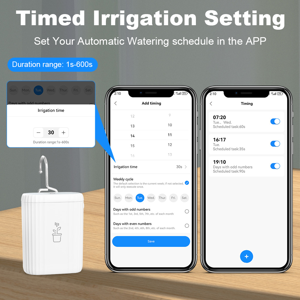MANHOT WiFi Pompa Penyiraman C - Smart Garden Home Assistant ulasan dan harga