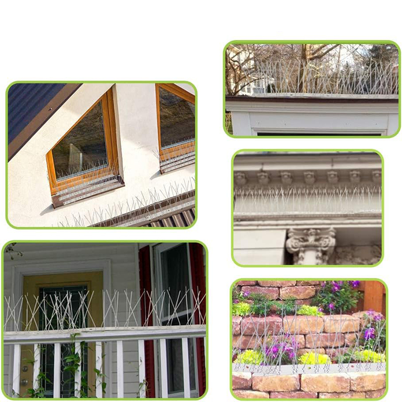 Paku Burung Baja Tahan Karat 2 - Smart Garden Fence ulasan dan harga