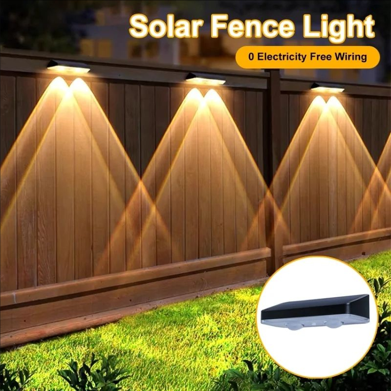 Lampu Pagar Tenaga Surya RGB u - Smart Garden Fence ulasan dan harga