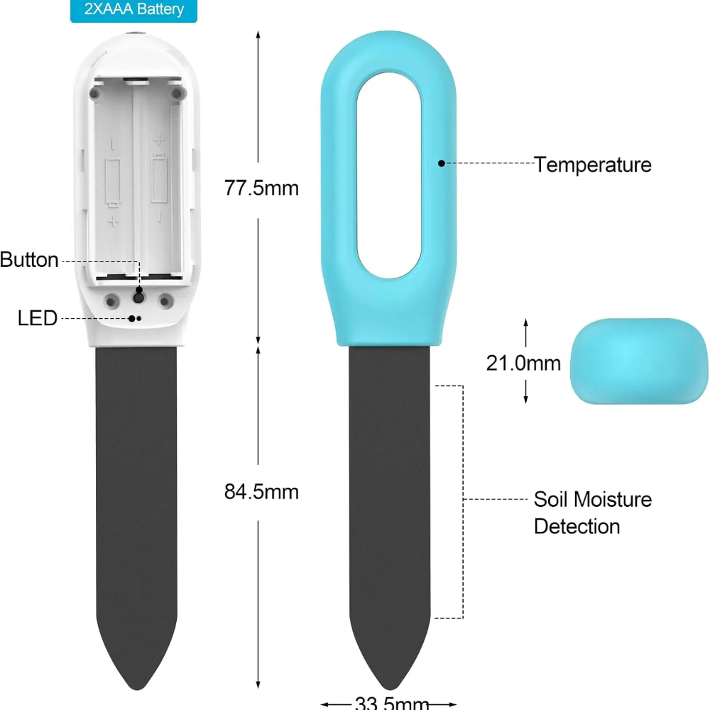 1 Buah Sensor Tanah WiFi Zigbe - Smart Garden Home Assistant ulasan dan harga