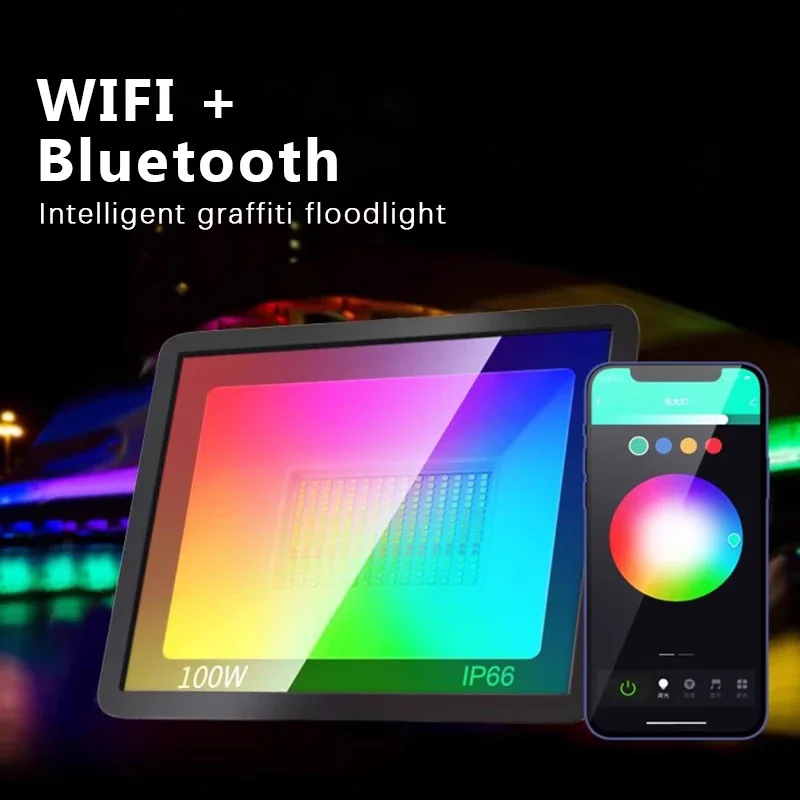 Lampu Sorot RGB TUYA Kontrol S - Smart Garden Drawing ulasan dan harga