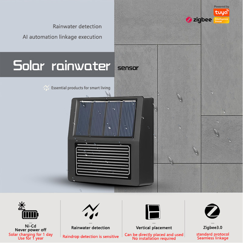 Tuya Zigbee Sensor Hujan Perin - Smart Garden Home Assistant ulasan dan harga