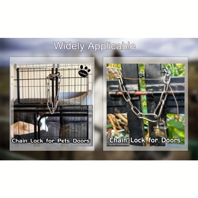 1 Buah Kunci Baja Tahan Karat  - Smart Garden Fence ulasan dan harga