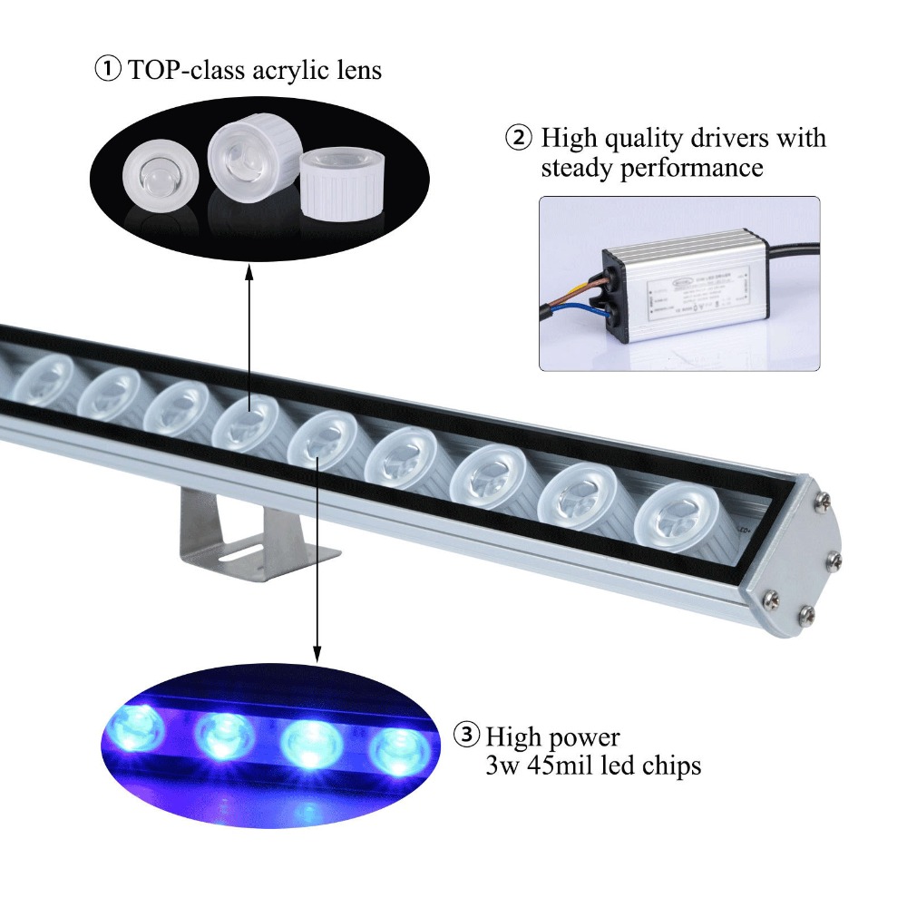 54W 81W 108W LED Bar Cahaya IP - Led Plant Light Strip ulasan dan harga