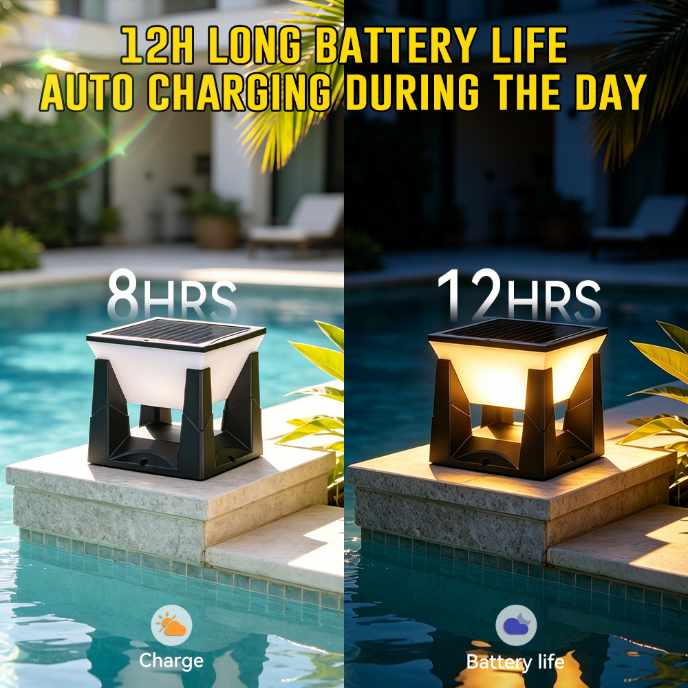 Lampu Tiang LED Tenaga Surya I - Smart Garden Fence ulasan dan harga