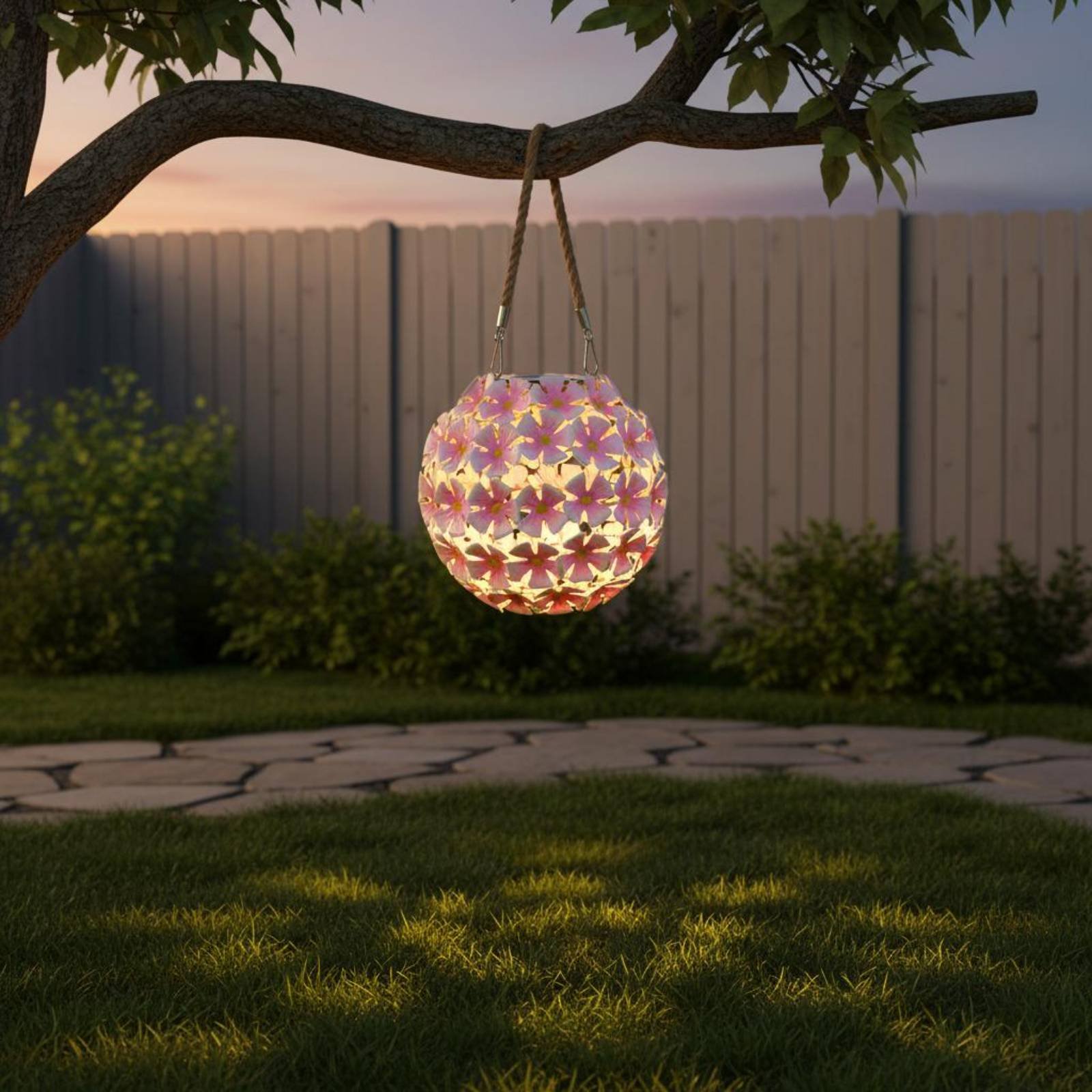 Lentera Bunga Gantung Lampu Bu - Smart Garden Lanterns ulasan dan harga