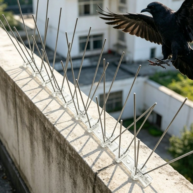 Paku Pengusir Burung Merpati 1 - Smart Garden Fence ulasan dan harga