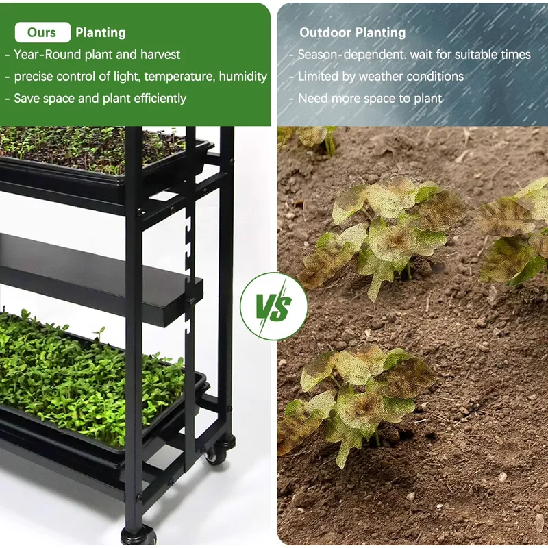 Rak Tanaman dengan Strip Penye - Led Plant Light Strip ulasan dan harga