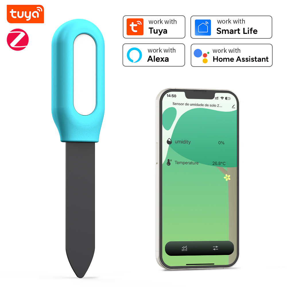 Tuya Zigbee Sensor Tanah Detek - Smart Garden Home Assistant ulasan dan harga